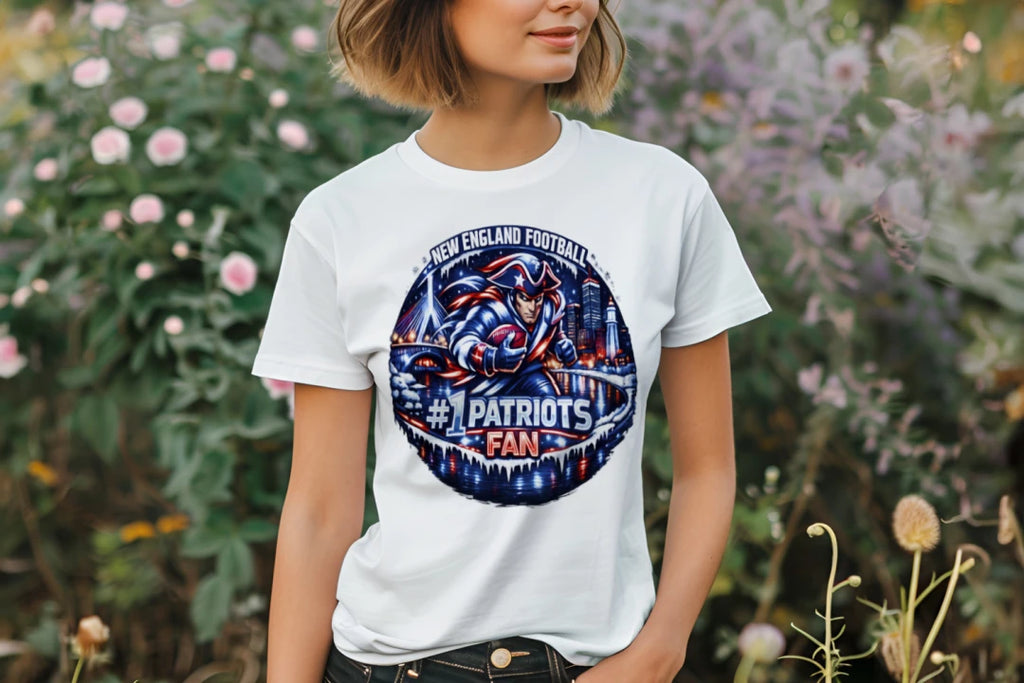 New England Patriots #1 Fan T-shirt