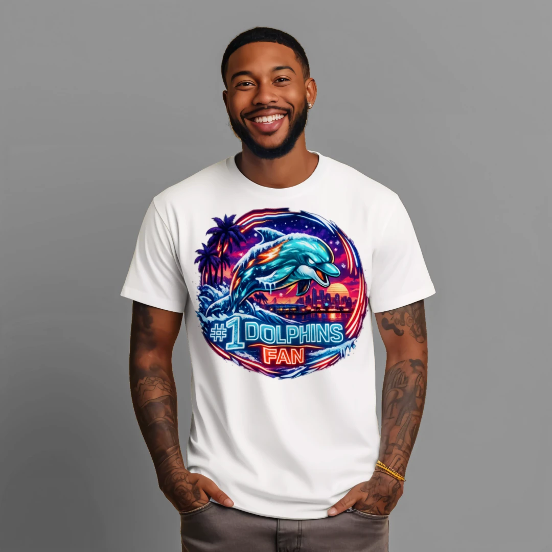 Miami Dolphins #1 Fan T-Shirt