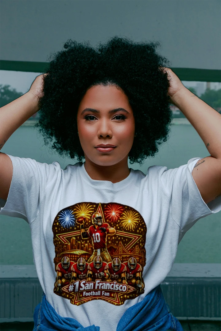 #1 San Francisco Football Fan Shirt – Red & Gold Team Spirit Tee