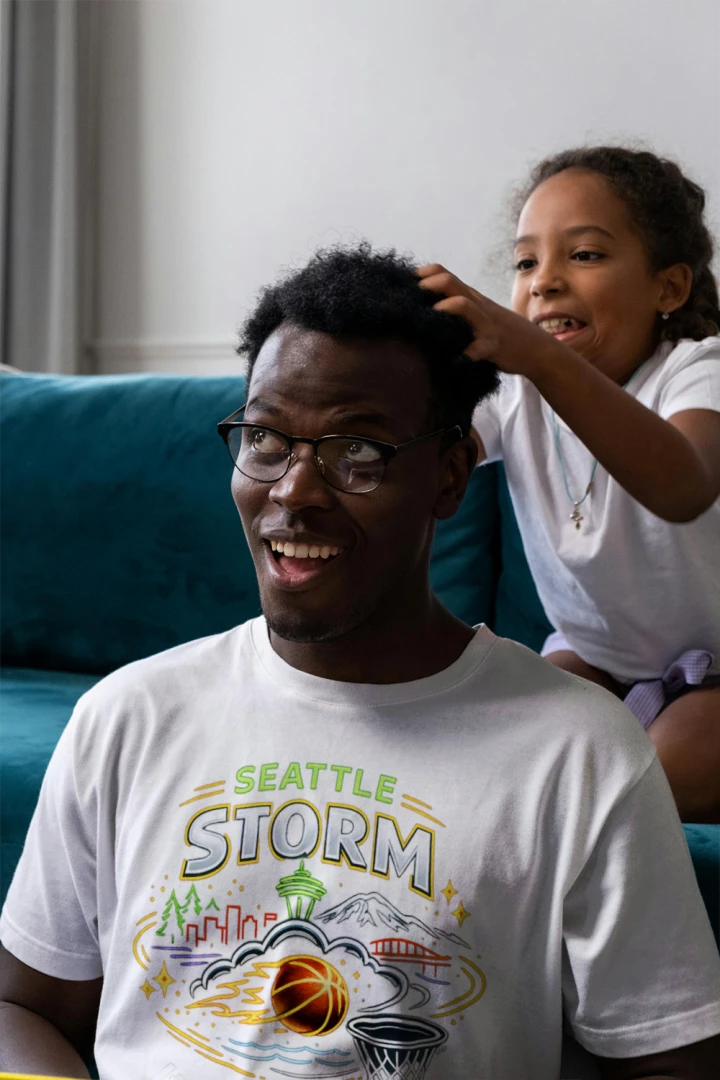 T-shirt du jour de match des Seattle Storm | T-shirt de fan WNBA de Seattle