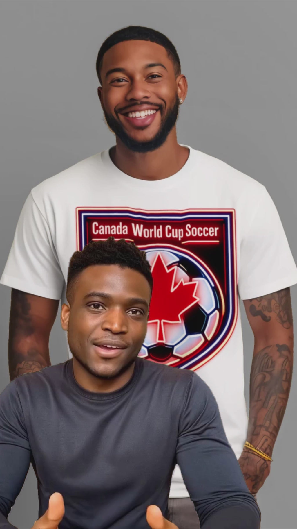 Canada World Cup Fan Tee • Canada Soccer Shirt • Maple Leaf Football Graphic